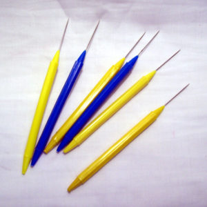Dissecting Needle Plastic Handle, Fine