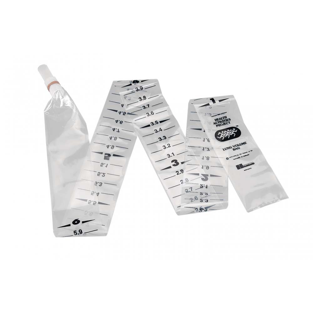 Lung Volume Bags Only Pk 4 Delta Educational