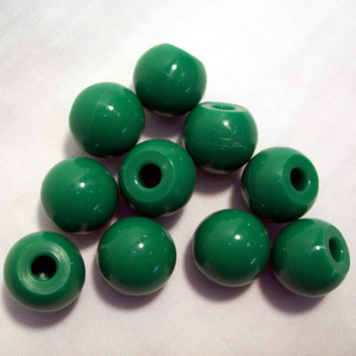 MolecModels3D Chlorine 23mm 1-Hole Green Pk/10