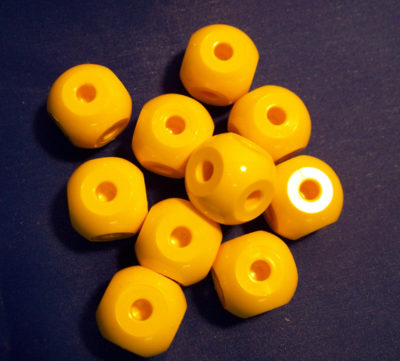 MolecModels3D Sulphur 23mm 6 Hole Octa. Pk/10