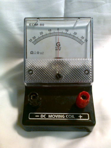 Galvanometer  +35-0-35mv DC