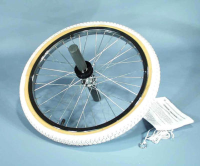 Gyroscope - Large Wheel W/Cords & Grips
