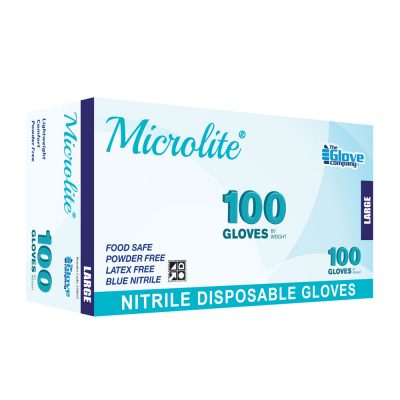 Nitrile Gloves Powder Free Extra Large Box 100 | Delta Educational